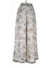 Pink Lily 100% Polyester Floral Gray Casual Pants Size L - photo 2