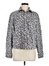 Rosio Animal Print Silver Cardigan Size M - photo 1