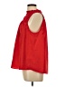 Joie 100% Polyester Red Sleeveless Blouse Size L - photo 5