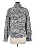 Rosio Animal Print Silver Cardigan Size M - photo 2