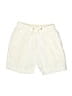 Crewcuts 100% Linen Solid Ivory Shorts Size 10 - photo 1