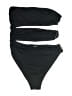 H&M Solid Black One Piece Swimsuit Size S - photo 1