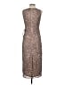 Mac Duggal 100% Polyester Metallic Brown Cocktail Dress Size 2 - photo 2