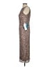Mac Duggal 100% Polyester Metallic Brown Cocktail Dress Size 2 - photo 5