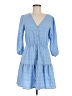 As U Wish 100% Polyester Blue Casual Dress Size M - photo 1