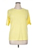 Basic Editions Yellow Short Sleeve T-Shirt Size XL - photo 1