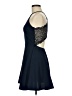 Windsor Solid Blue Cocktail Dress Size M - photo 5