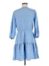 As U Wish 100% Polyester Blue Casual Dress Size M - photo 2