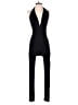 Best Cody Solid Black Jumpsuit Size L - photo 1