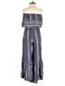 Japna 100% Rayon Paisley Blue Jumpsuit Size XS - photo 2