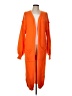 Unbranded 100% Polyester Orange Cardigan Size L - photo 1