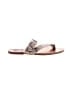 Vince Camuto 100% Leather Silver Sandals Size 8 - photo 1