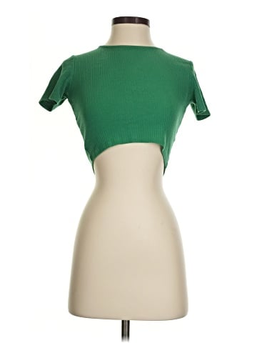 Topshop Short Sleeve Turtleneck (view 1)
