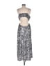 Sachin + Babi Animal Print Silver Cocktail Dress Size 8 - photo 2