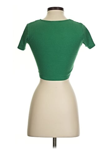 Topshop Short Sleeve Turtleneck (view 2)