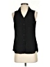 Express 100% Polyester Black Sleeveless Blouse Size XS - photo 1