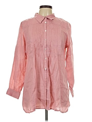 Soft Surroundings Long Sleeve Button-Down Shirt (view 1)