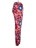 Lularoe Floral Red Leggings Size 1X (Tall & Curvy) - photo 4