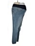 Planet Motherhood Color Block Blue Jeans Size L - photo 4