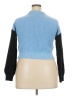 POPSUGAR Color Block Gray Turtleneck Sweater Size XXL - photo 2