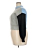 POPSUGAR Color Block Gray Turtleneck Sweater Size XXL - photo 5