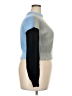 POPSUGAR Color Block Gray Turtleneck Sweater Size XXL - photo 4