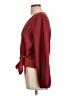 TeXTURE & THREAD Madewell Burgundy Long Sleeve Blouse Size L - photo 5