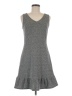 Ann Taylor LOFT Tweed Gray Casual Dress Size 6 - photo 1
