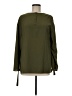 Trouve 100% Polyester Green Long Sleeve Blouse Size M - photo 1