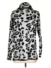 Calvin Klein 100% Acrylic Animal Print Silver Pullover Sweater Size S - photo 2