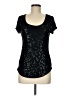 Allison Brittney Black Short Sleeve Top Size M - photo 1