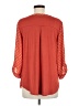 Fortune + Ivy 100% Polyester Polka Dots Red 3/4 Sleeve Blouse Size M - photo 2