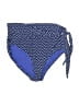 Unbranded Chevron-herringbone Blue Swimsuit Bottoms Size 12 - photo 1