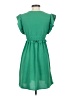 Monteau 100% Polyester Solid Green Casual Dress Size S - photo 2