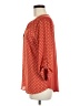 Fortune + Ivy 100% Polyester Polka Dots Red 3/4 Sleeve Blouse Size M - photo 5