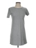 Zara Solid Gray Casual Dress Size S - photo 1
