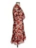 Reiss 100% Polyester Floral Red Cocktail Dress Size 4 - photo 4