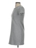 Zara Solid Gray Casual Dress Size S - photo 5