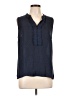 41Hawthorn 100% Polyester Blue Sleeveless Blouse Size L - photo 1