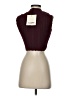 Sandro Burgundy Sleeveless Top Size Sm (1) - photo 2