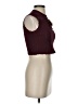 Sandro Burgundy Sleeveless Top Size Sm (1) - photo 4