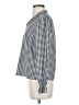 Unbranded 100% Polyester Houndstooth Black Long Sleeve Blouse Size S - photo 5