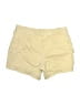J.Crew Solid Yellow Cargo Shorts Size 6 - photo 2