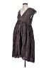 Hatch Plaid Gray Casual Dress Size 0 Maternity - photo 1