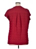 Merokeety Red Short Sleeve Blouse Size XL - photo 2