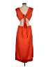Nicholas 100% Polyester Orange Cocktail Dress Size 10 - photo 2