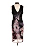 Venus Graphic Black Cocktail Dress Size L - photo 2