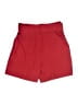 Zara Solid Red Shorts Size M - photo 2