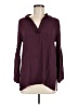 Max Studio 100% Rayon Burgundy 3/4 Sleeve Blouse Size M - photo 1