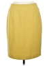 Halogen Solid Yellow Formal Skirt Size 6 Petite - photo 1